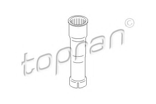 100 294 TOPRAN Funnel, oil dipstick