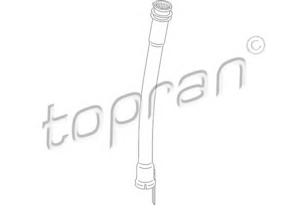 110 049 TOPRAN Fuel Supply System Fuel filter