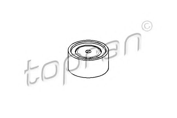 101 598 TOPRAN Tensioner Pulley, timing belt; Deflection/Guide Pulley, timing belt