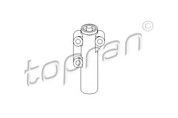 109 145 TOPRAN Shock Absorber, cab suspension