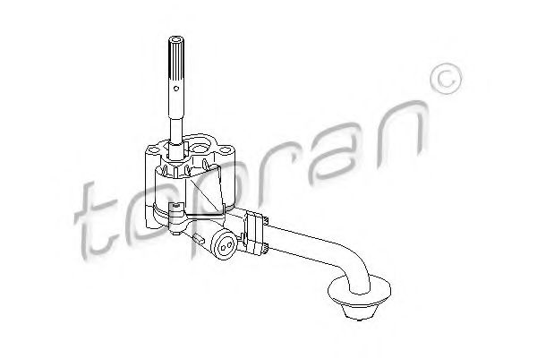 109 181 TOPRAN Lubrication Oil Pump