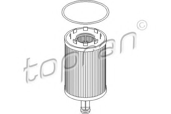108 902 TOPRAN Lubrication Oil Filter