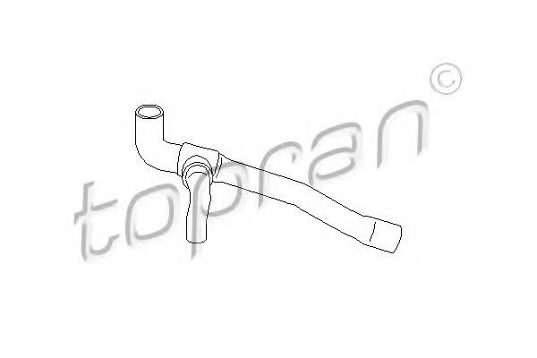 109 009 TOPRAN Cooling System Radiator, engine cooling