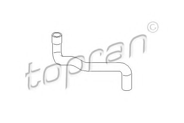 109 010 TOPRAN Radiator, engine cooling