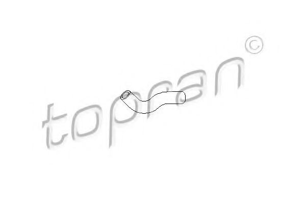 100 841 TOPRAN Accelerator Cable