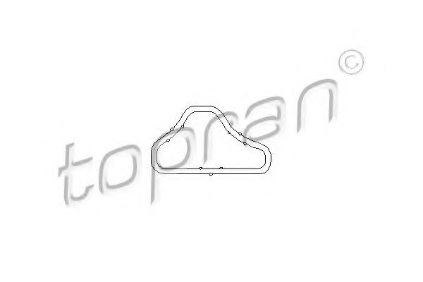 100 261 TOPRAN Condenser, air conditioning