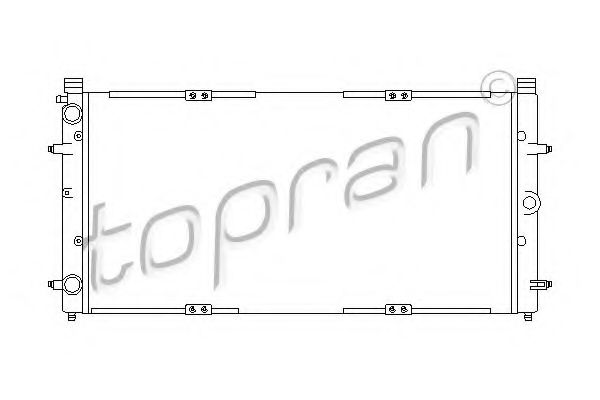 105 746 TOPRAN Suspension Shock Absorber