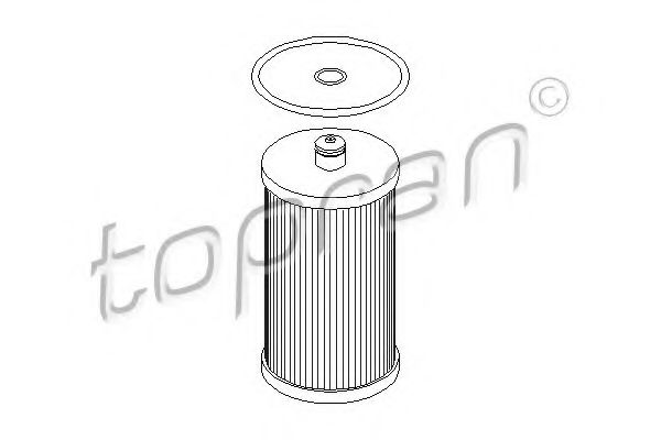 111 648 TOPRAN Fuel Supply System Fuel filter