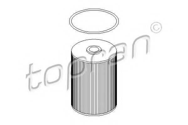 111 169 TOPRAN Fuel filter