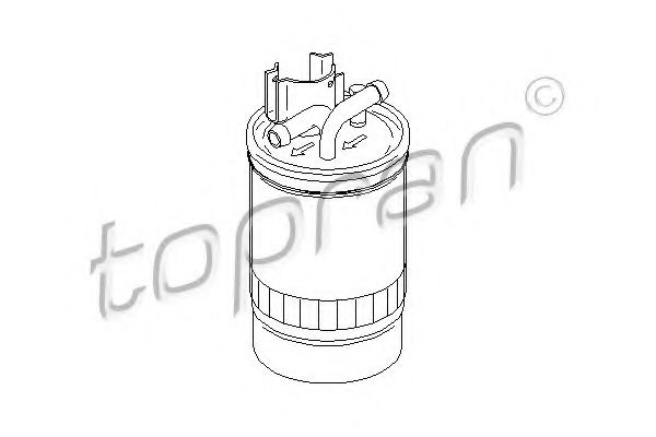109 048 TOPRAN Resistor, interior blower