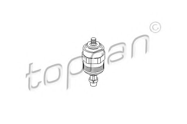 107 537 TOPRAN Тормозная система Трос, стояночная тормозная система