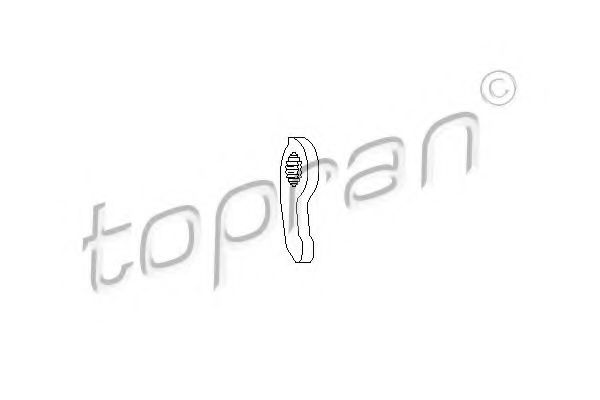 109 641 TOPRAN Release Fork, clutch