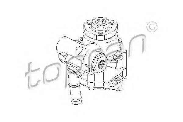 112 446 TOPRAN Hydraulic Pump, steering system