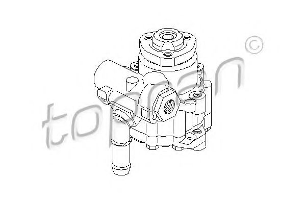 110 470 TOPRAN Hydraulic Pump, steering system