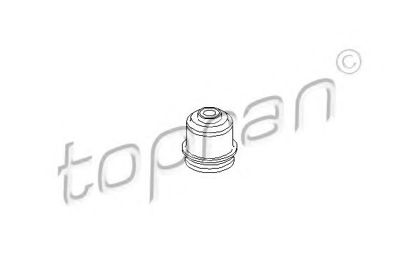 104 291 TOPRAN Mounting, support frame/engine carrier