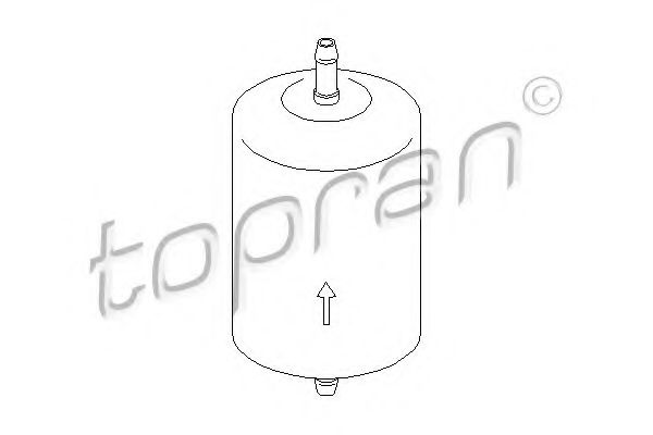 401 032 TOPRAN Fuel Supply System Fuel filter
