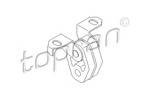 111 590 TOPRAN Bolt Kit, cylinder head