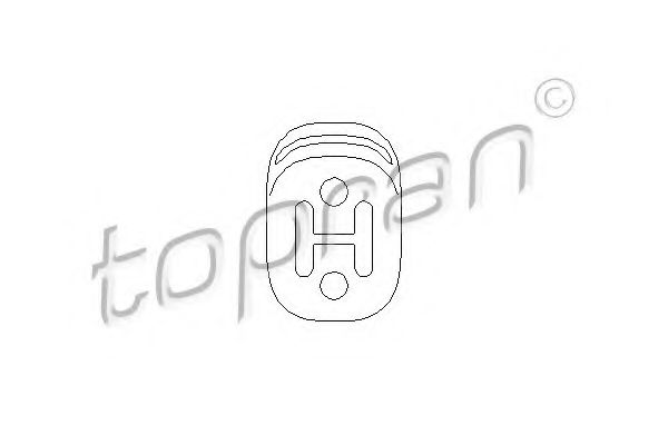109 063 TOPRAN Radiator, engine cooling