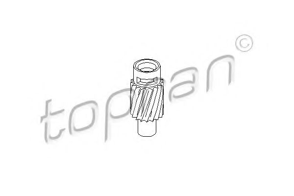 107 399 TOPRAN Brake System Cable, parking brake