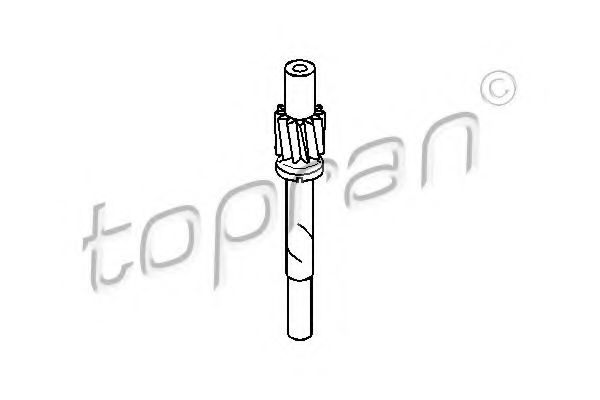 107400 TOPRAN Tacho Shaft