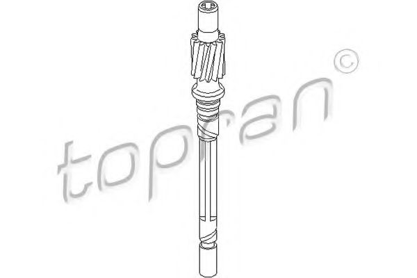 107 397 TOPRAN Starter System Starter