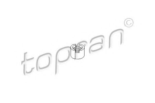 104 149 TOPRAN Radiator, engine cooling