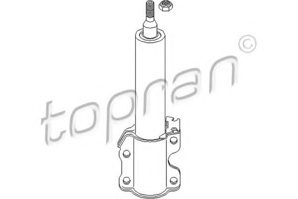 401 987 TOPRAN Mounting Kit, catalytic converter