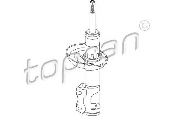 108 367 TOPRAN Cylinder Head Gasket, exhaust manifold