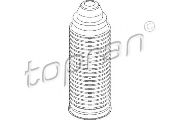 103 043 TOPRAN Protective Cap/Bellow, shock absorber