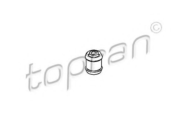 108 770 TOPRAN Brake System Brake Pad Set, disc brake