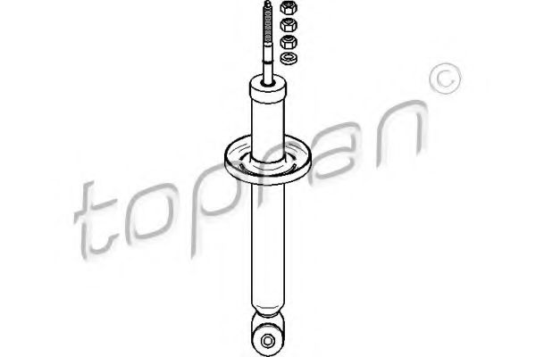 108 363 TOPRAN Система подачи воздуха Маслопровод, компрессор