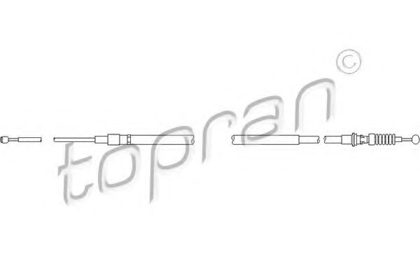 111 210 TOPRAN Steering Gear