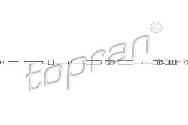 111 211 TOPRAN Steering Gear