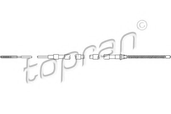 110 990 TOPRAN Steering Steering Gear