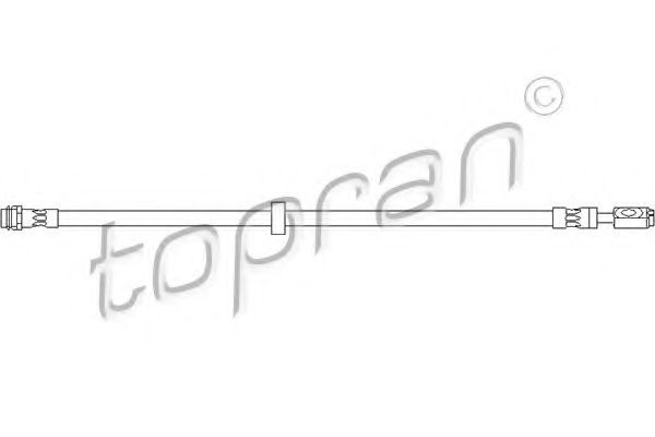 108 393 TOPRAN Wheel Suspension Track Control Arm