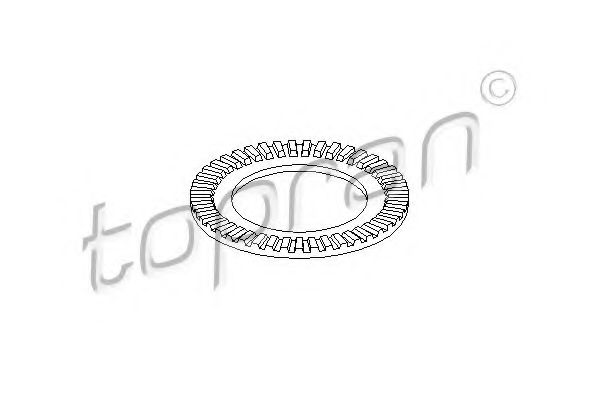 109114 TOPRAN Sensor Ring, ABS