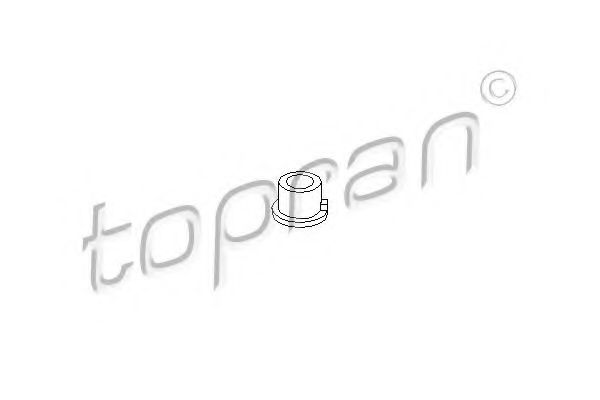 109 092 TOPRAN Bush, selector-/shift rod