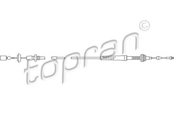 103 081 TOPRAN Sensor, intake manifold pressure