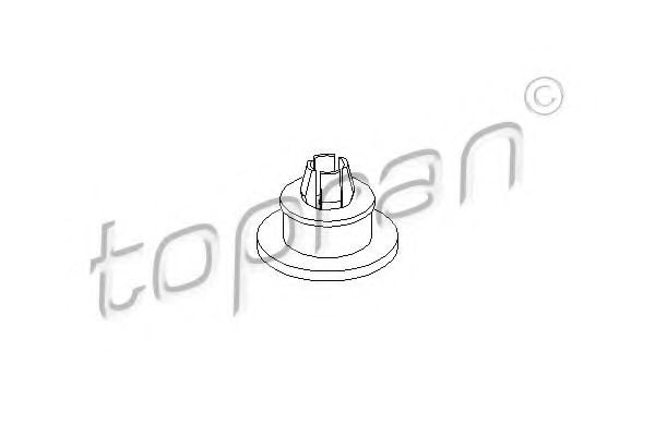 102 864 TOPRAN Radiator, engine cooling