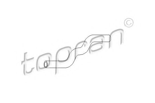 102 873 TOPRAN Radiator, engine cooling