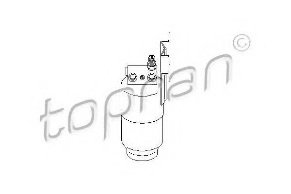 110 866 TOPRAN Air Conditioning Dryer, air conditioning