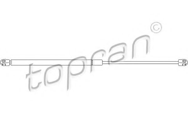 110 278 TOPRAN Fuel Supply System Fuel filter