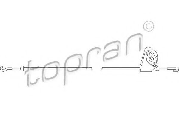 109 075 TOPRAN Radiator, engine cooling