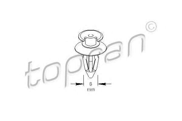 109 024 TOPRAN Radiator, engine cooling