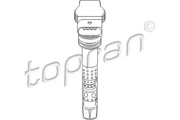 109 541 TOPRAN Система зажигания Катушка зажигания