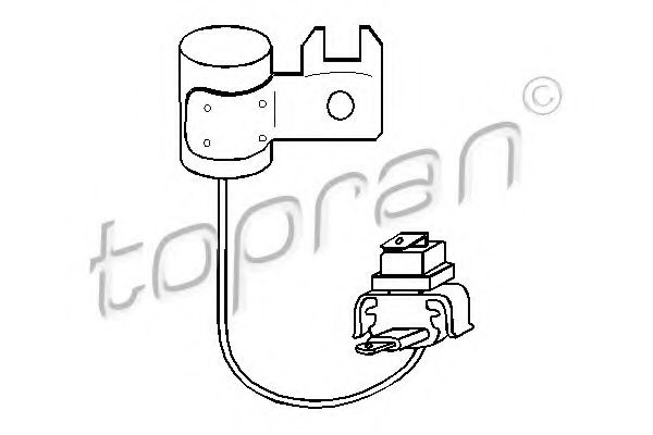 101 020 TOPRAN Water Pump