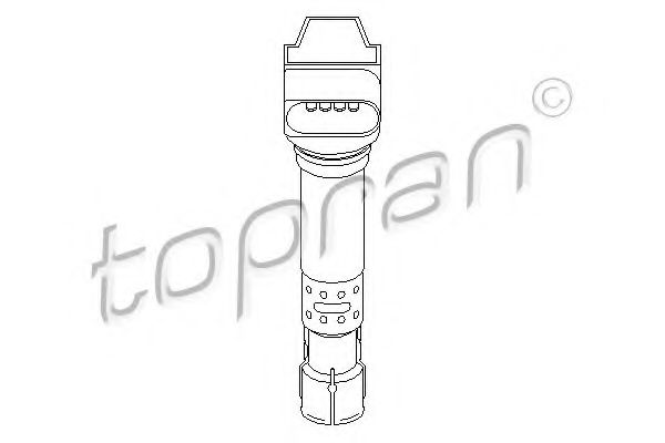 109 039 TOPRAN Ignition Coil