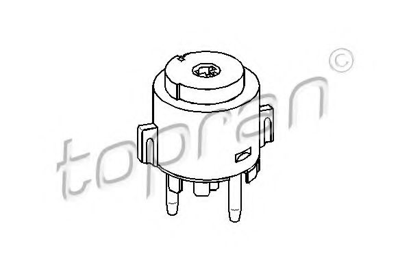 108 713 TOPRAN Starter System Ignition-/Starter Switch