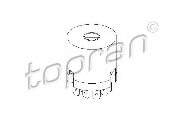 110658 TOPRAN Ignition-/Starter Switch