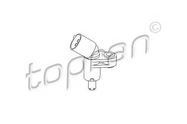 109 752 TOPRAN Sensor, wheel speed